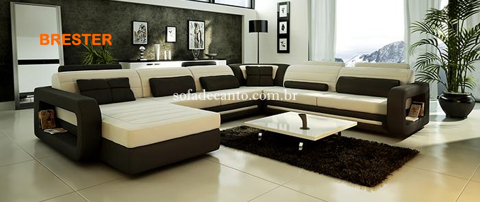 sofá canto com chaise - Útil e Muito Comôdo